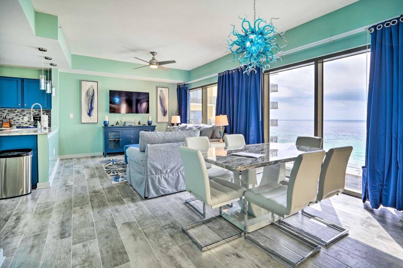 Chic Panama City Beach Condo With Pool And Gulf Views Exteriör bild