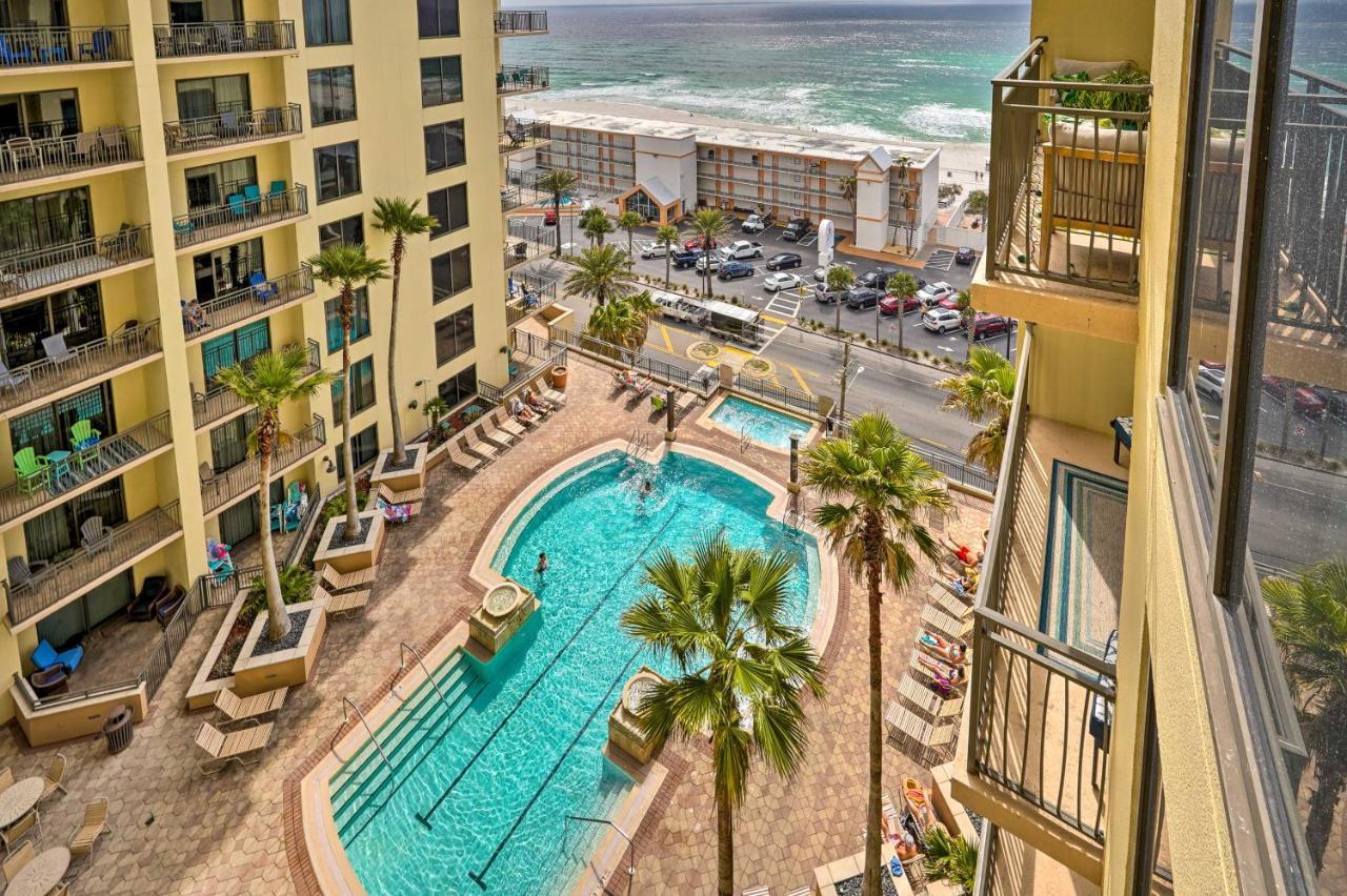 Chic Panama City Beach Condo With Pool And Gulf Views Exteriör bild