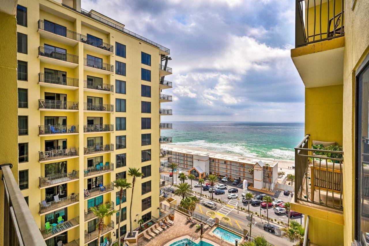 Chic Panama City Beach Condo With Pool And Gulf Views Exteriör bild